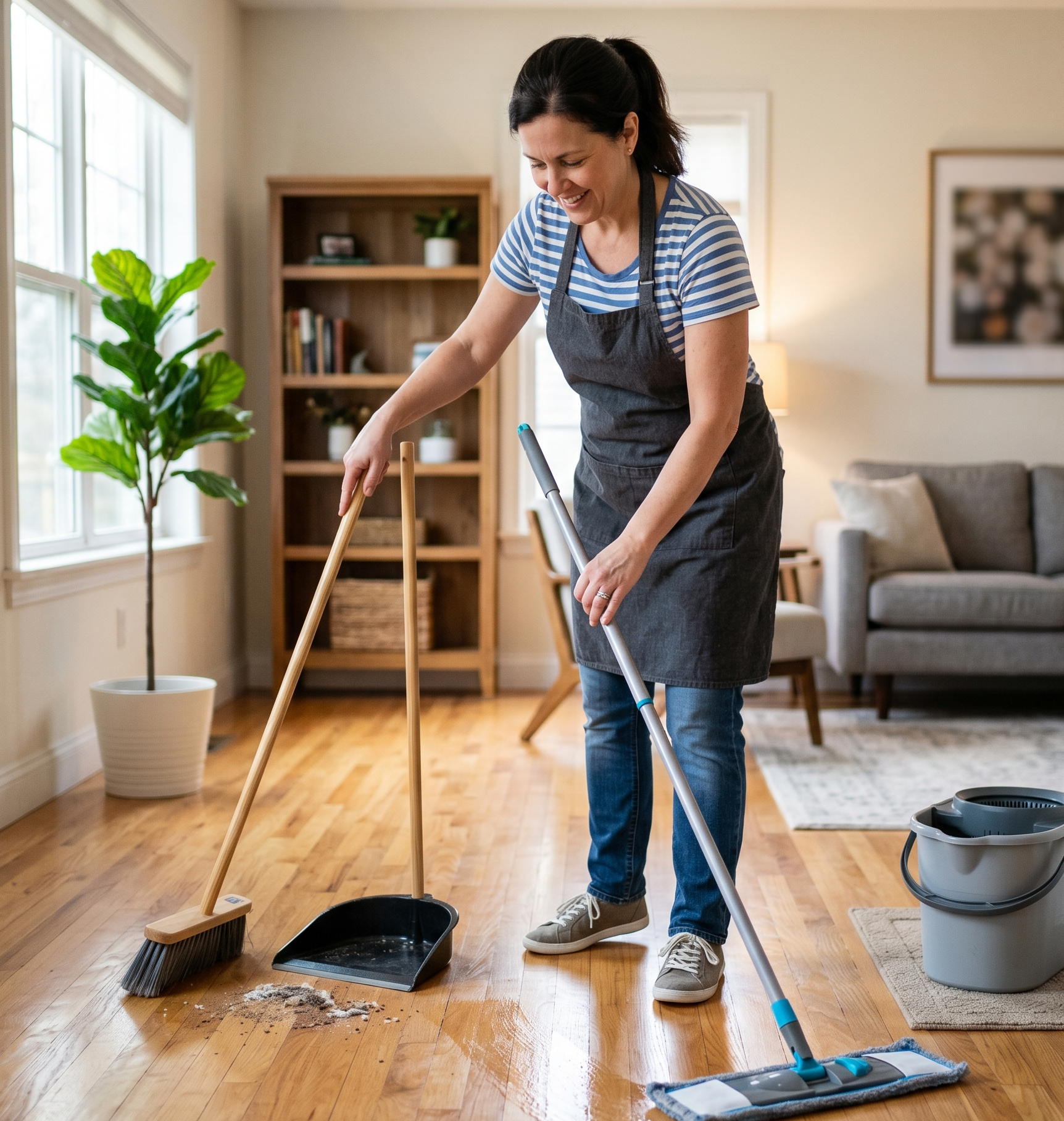 Sweeping & Mopping